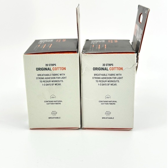 KT Tape Cotton Elastic Kinesiology Athletic Tape 20 Count 10" Precut Strips NIB - Picture 2 of 6